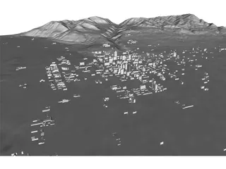 Salt Lake City 3D Model
