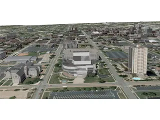 Springfield City 3D Model