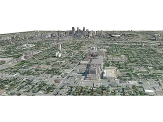 Minneapolis City 3D Model