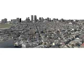 New Orleans City 3D Model