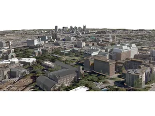 Nashville City 3D Model