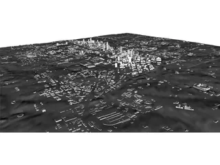 Atlanta City 3D Model