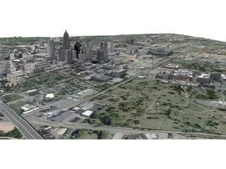 Charlotte City 3D Model