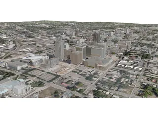 Raleigh City 3D Model