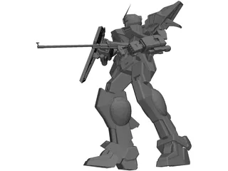 Gundam Light 3D Model