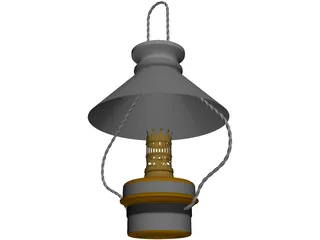 Kitchen Hanging Lamp 3D Model