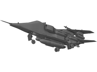 Jaguar GR1 3D Model