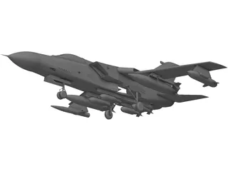 RAF Tornado GR4 3D Model