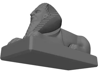 Sphinx 3D Model