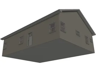 Ranch House [+Interior] 3D Model