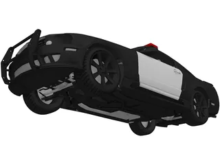 Ford Mustang Saleen Barricade 3D Model