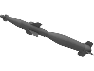 GBU-16 Laser Guided Weapon 3D Model