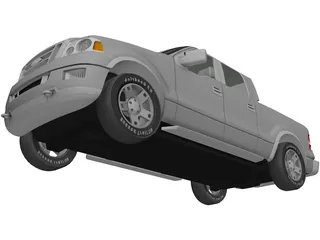 Ford F-150 Crew Cab (2006) 3D Model