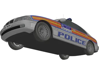 BMW Police 3D Model