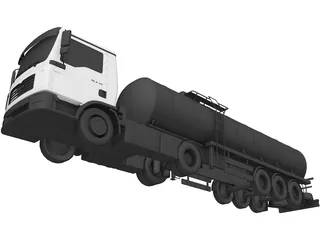 Man Truck 3D Model