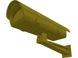 Surveillance Camera 3D Model