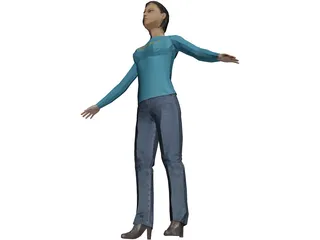 Woman 3D Model