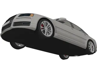 Audi A8 (2008) 3D Model