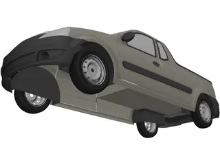 Renault/Dacia Pick-Up 3D Model