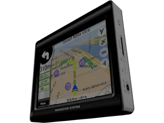 GPS Navigation System 3D Model