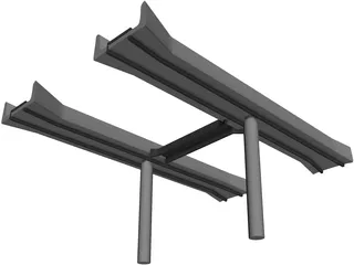 Car Lift 3D Model