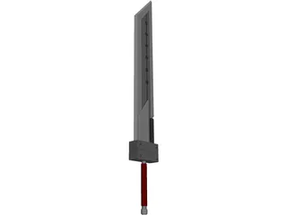 Buster Blade 3D Model