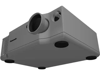 Panasonic Projector 3D Model