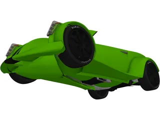 Concept Car 3D Model