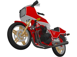 Honda CB1100R 3D Model