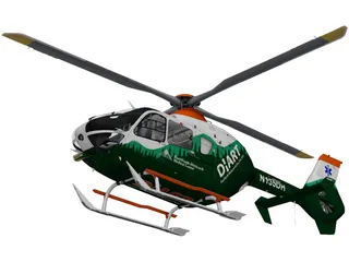 Eurocopter EC-135 3D Model