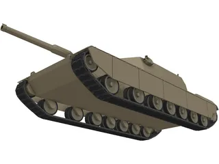 Gryphon Tank 3D Model