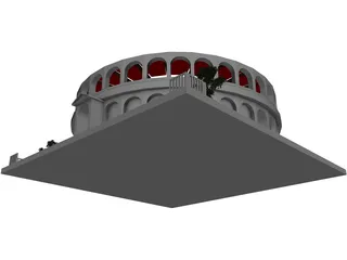 Provincial Ancient Arena 3D Model