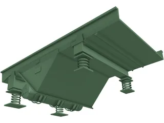 Vibratory Feeder 3D Model