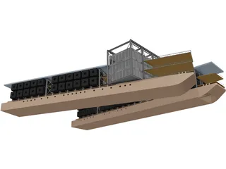 Botel 3D Model