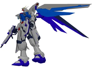 Gundam Freedom 3D Model