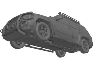 Chevrolet Blazer [Tuned] 3D Model