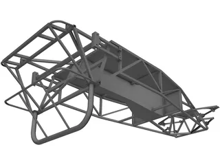 Frame Lotus Seven 3D Model