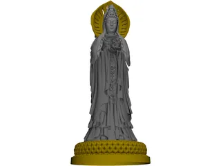 Venus Buddha 3D Model