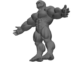 Hulk 3D Model