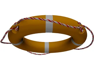 Life Belt 3D Model