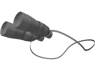 Binoculars 3D Model