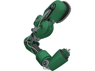 Robot Arm 3D Model