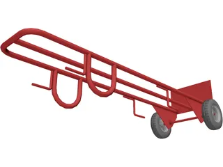 Hand Truck 3D Model