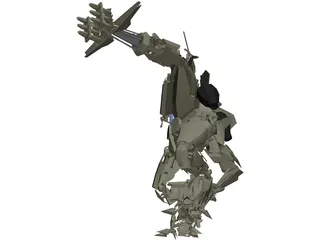 Transformers Starscream 3D Model