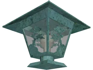 Light Lantern-Craftsman 3D Model