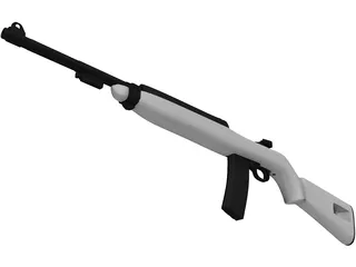 M1 .30 Carbine 3D Model