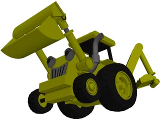 Loader Scoop 3D Model