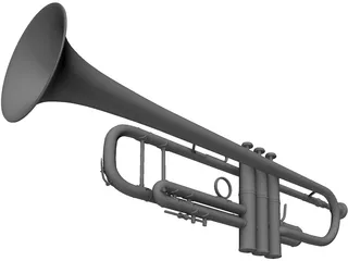 Trumpet 3D Model