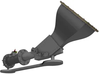 Supersonic Cascade Test Rig 3D Model