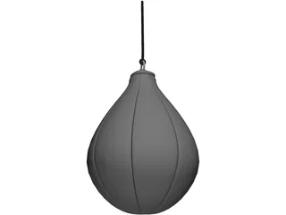 Boxing Pear 3D Model